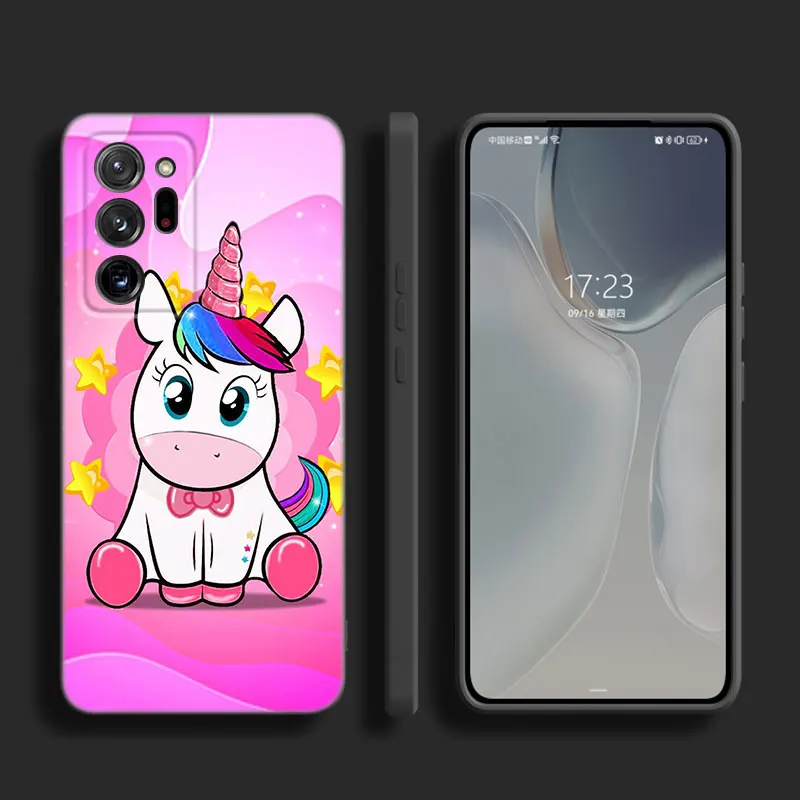 Cute Cartoon Unicorn Case For Samsung M30 M31 S Note 10 20 M04 M13 M32 4G M14 M23 M33 M34 M42 M52 M53 M54 5G M11 M12 M21 M22 M51 image 5