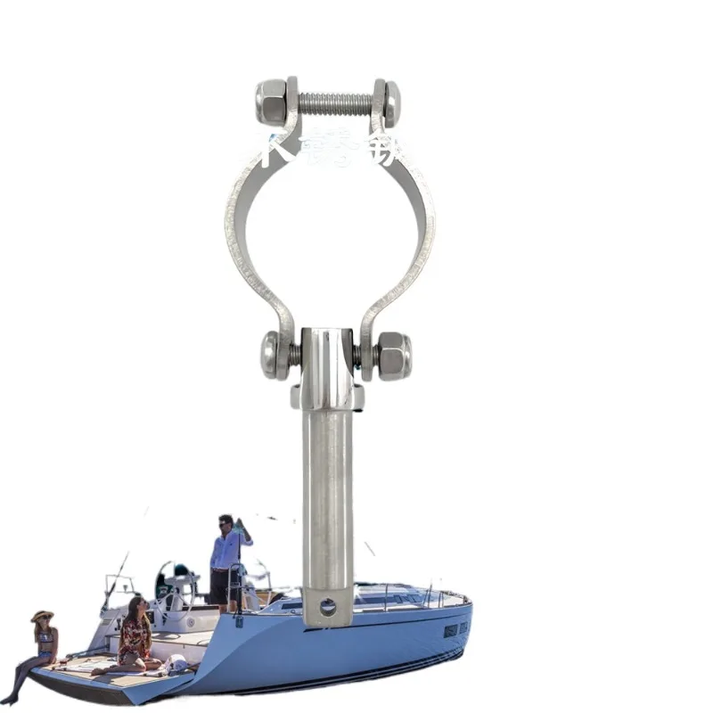 Marine Aluminum Paddle Fork, Locking Paddle Bracket, Lifeboat Paddle Fork, Marine Yacht Hardware Accessories