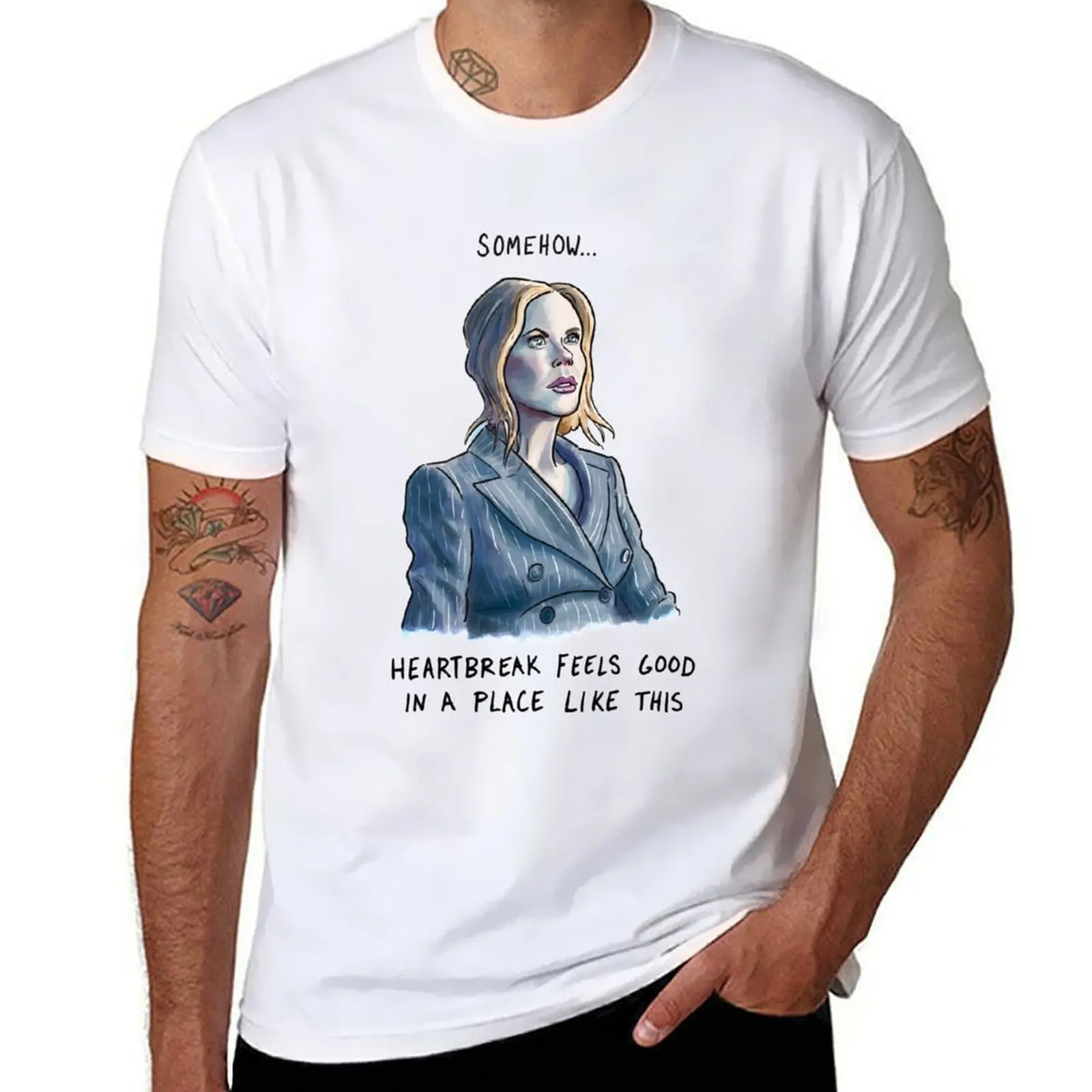 

Nicole Kidman at AMC T-Shirt printed t shirts for man funny t shirts dark humor T-Shirt