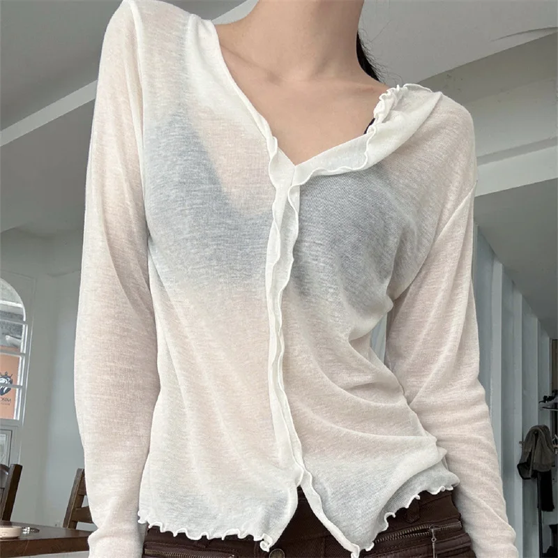 

Европа и США, женские летние новые сексуальные специи для девочек, тонкий перспективный тонкий топ с деревянными ушками