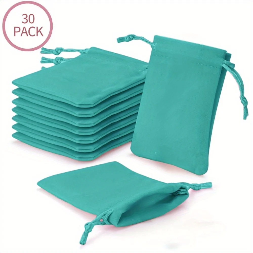 

36pcs Small Velvet Drawstring Gift Bag Soft Jewelry Pouches for Wedding, Party, Valentine's Day, Anniversary, Storage & Wrapping