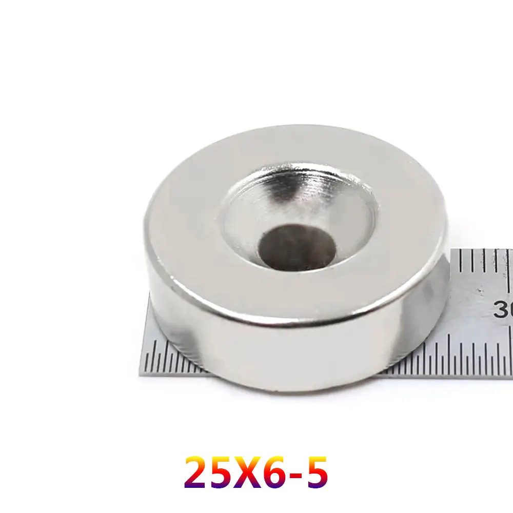 25x6-5mmSmall Circular Magnets 25x6-5mm For Home Refrigerators, Offices DIY