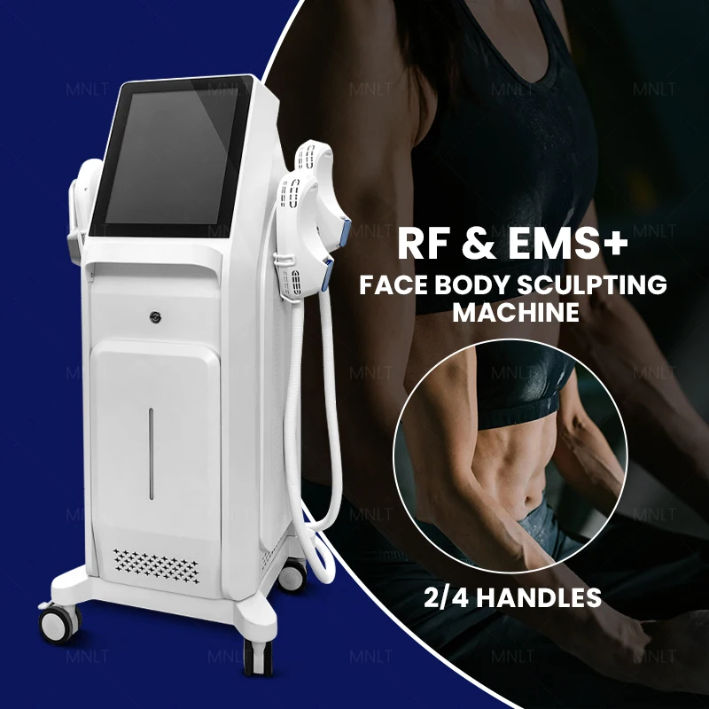 2024 Best Non-invasive RF Muscle Stimulation Fat Reduce 15 Inch Screen EMS Body Sculpting Machine With Pelvic