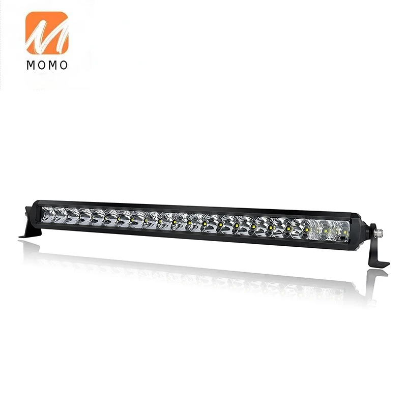 Screwless Super Slim Single Row LED Light Bar 22 inch 100W 4x4 Offroad LED Light Bar Truck UTV