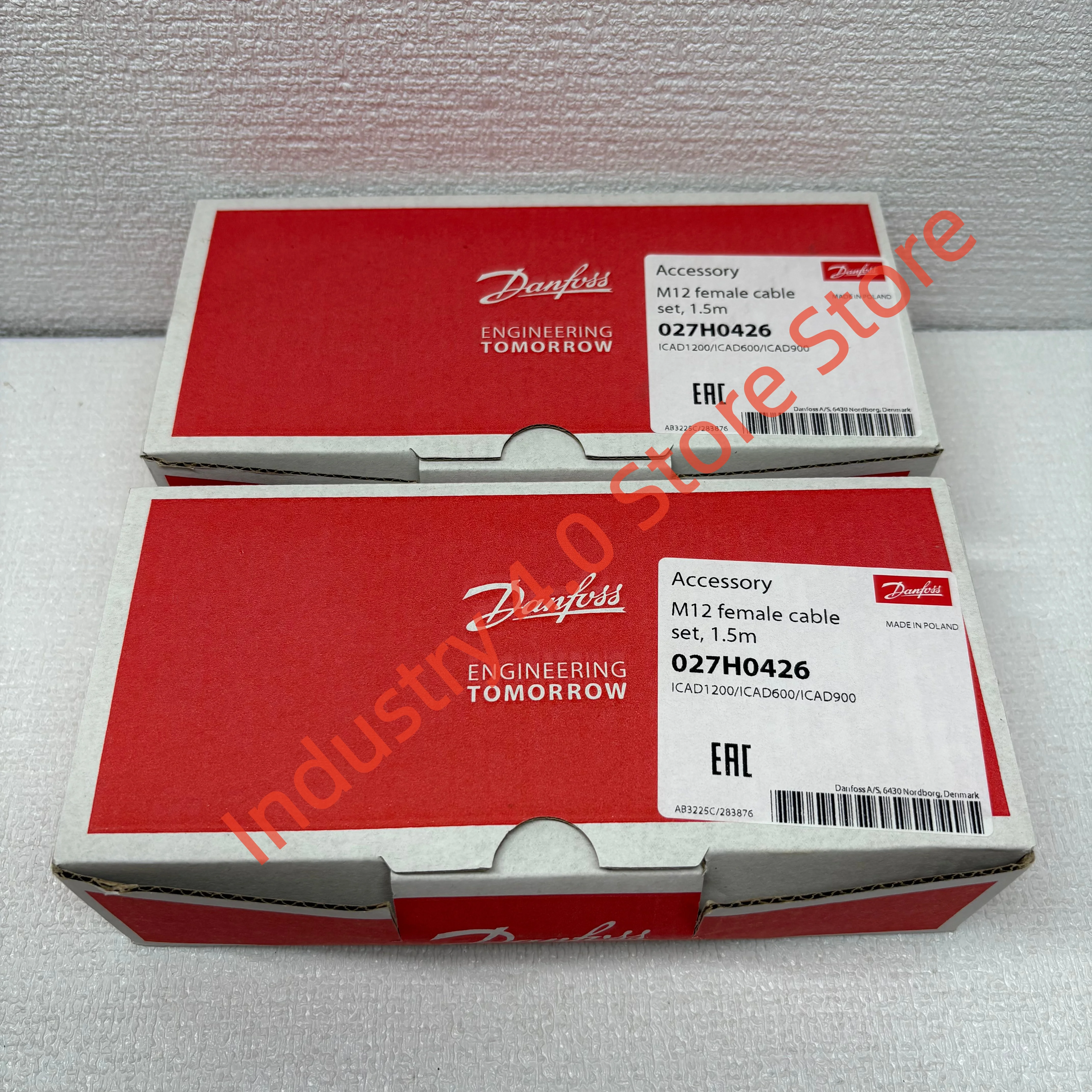 

027H0426 M12 female cable set,1.5m Connecting cable 100%NEW