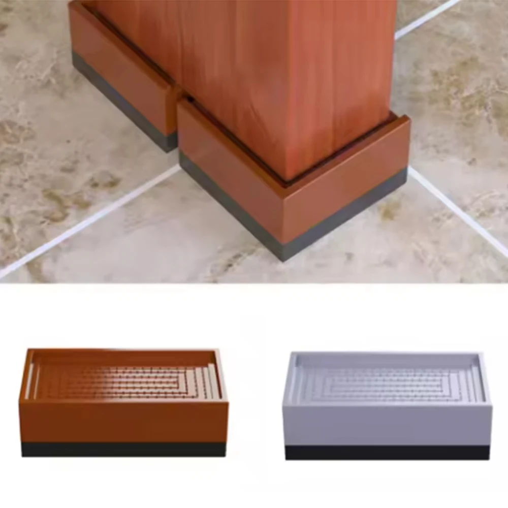 kit-com-4-protetores-elevadores-quadrados-para-pes-de-moveis-preto-marrom-branco-cinza-para-mesas-cadeiras-escrivaninhas-e-sofas-elevador-e-protetor-de-piso