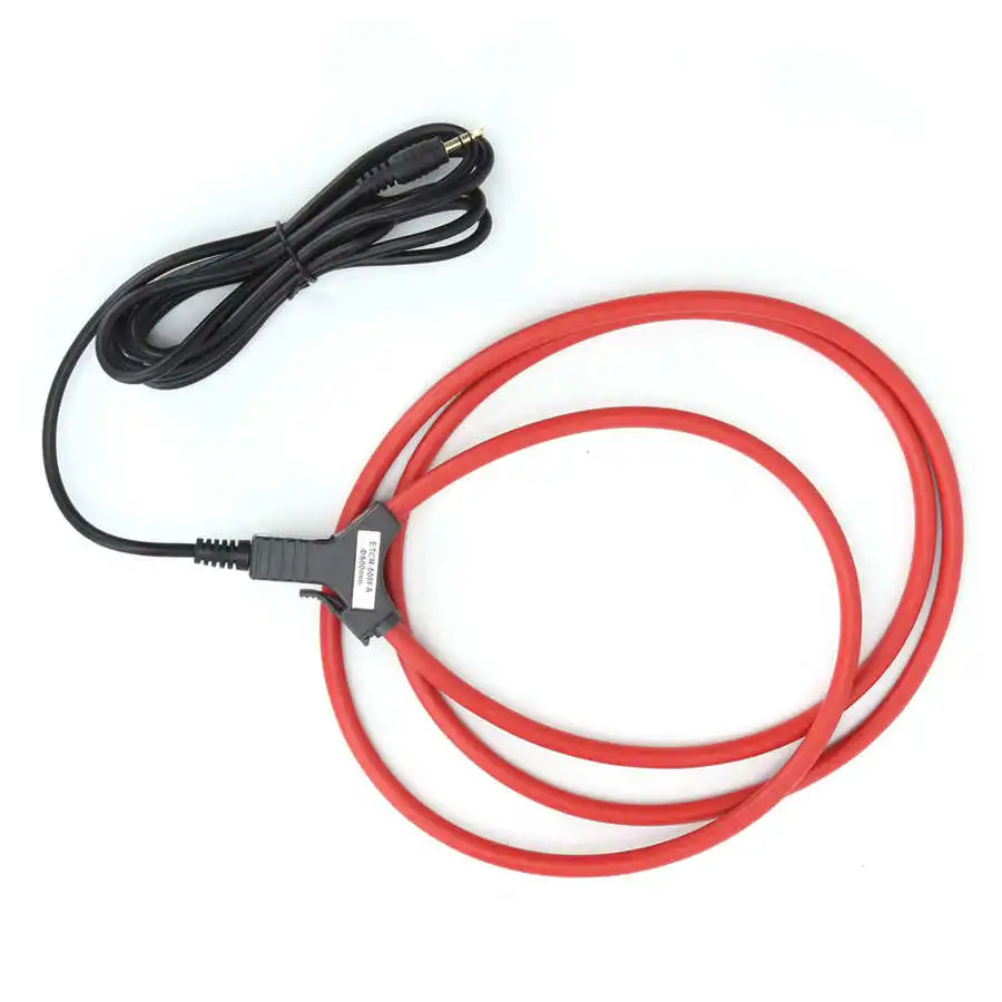 Imagem -02 - Escala Flexível 0a Resolu10000a Resolution10ma da Ponta de Prova da Corrente do Escapamento da C.a. do Sensor Atual da Bobina Abaixo do Ampermeter da C.a. 1000v Etcr500fa