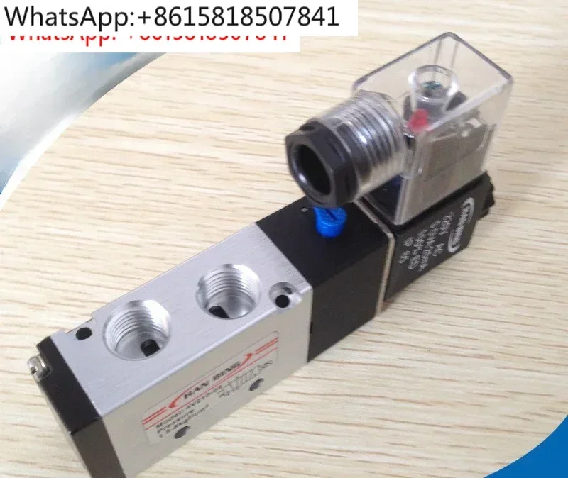 10Pcs Carton Mechanical Parts Ink Printing Slotting Machine Parts Solenoid Valve 4V210-08AC220V DC24V