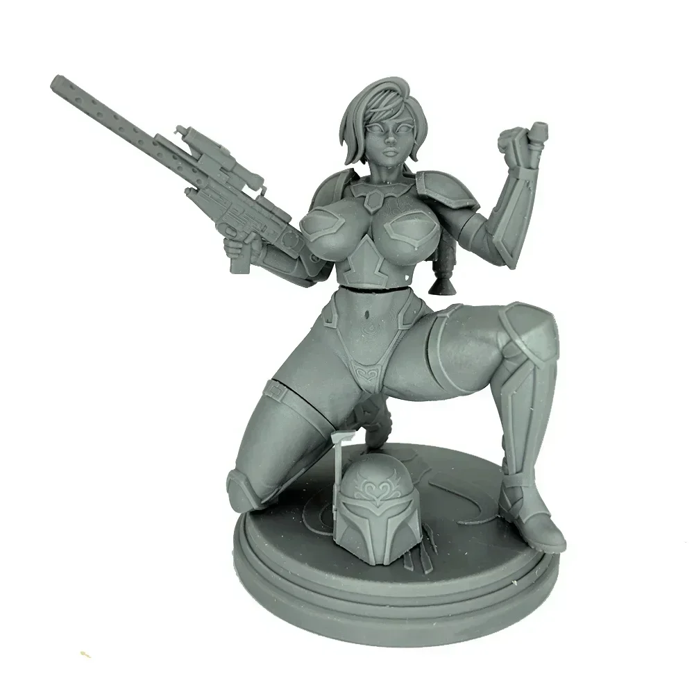 

Girl Figure 1/18 miniature Resin Model Kit Unpainted Plastic Model Kit A129