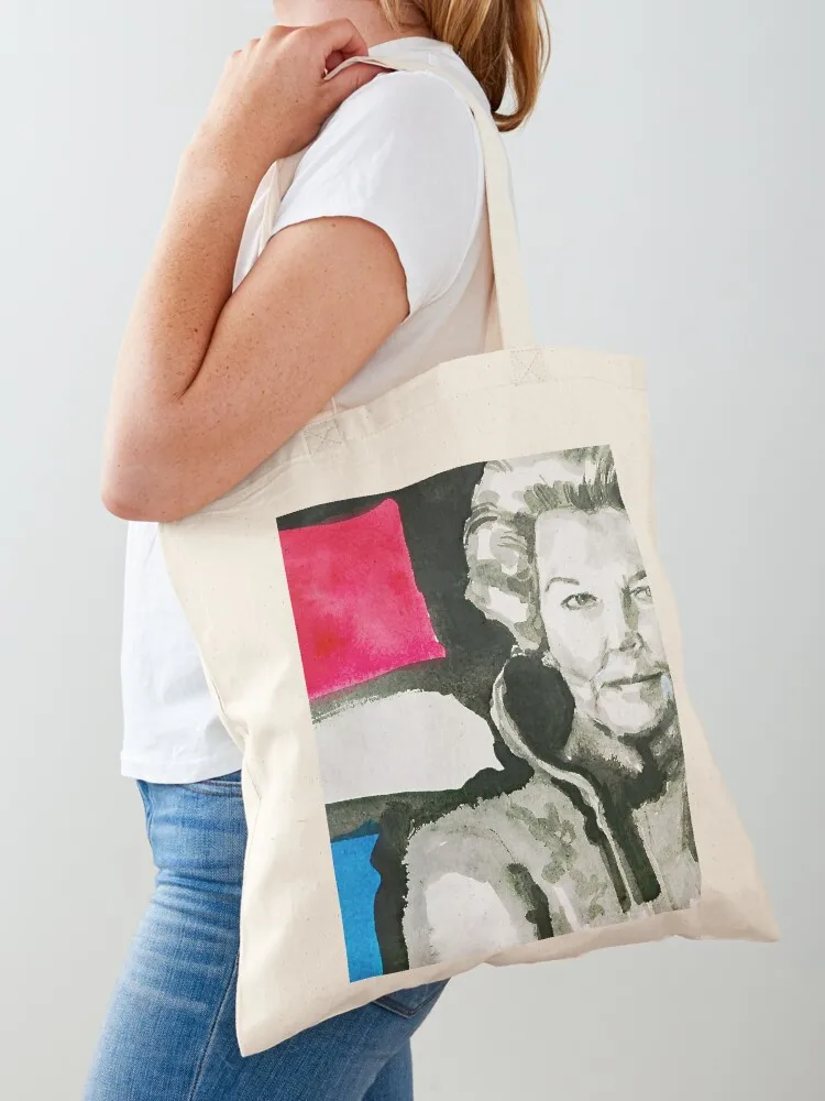 

Queen Beatrix of The Netherlands Tote Bag large size bags Cloth bags Women's shopper Canvas stote bag