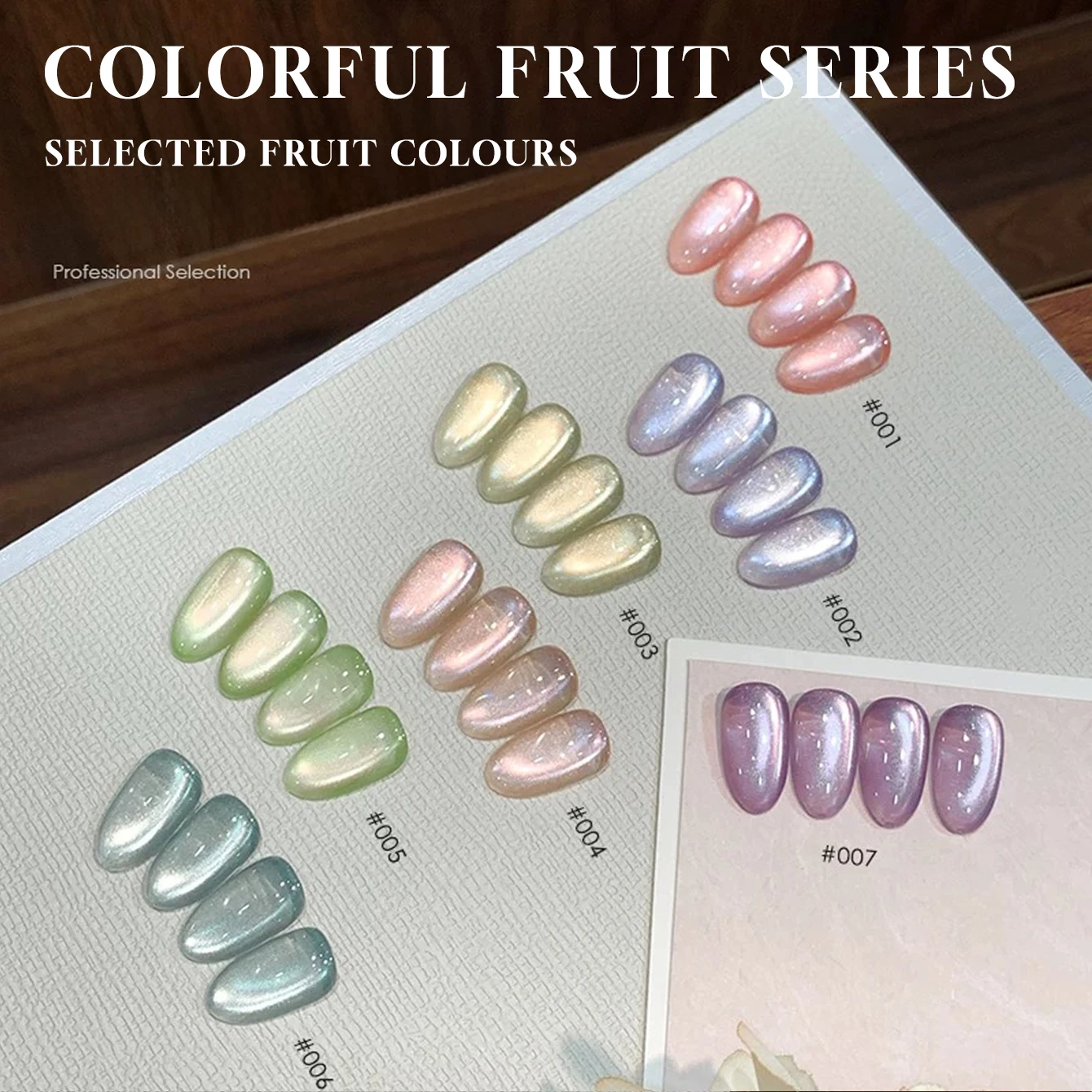 MIANEL 12ML Produto de Verão Colorido Frutas Olho de Gato Gel Unha Polonês 2025 Novo Esmalte Gel Clareador Unhas de Verão Unhas Azuis