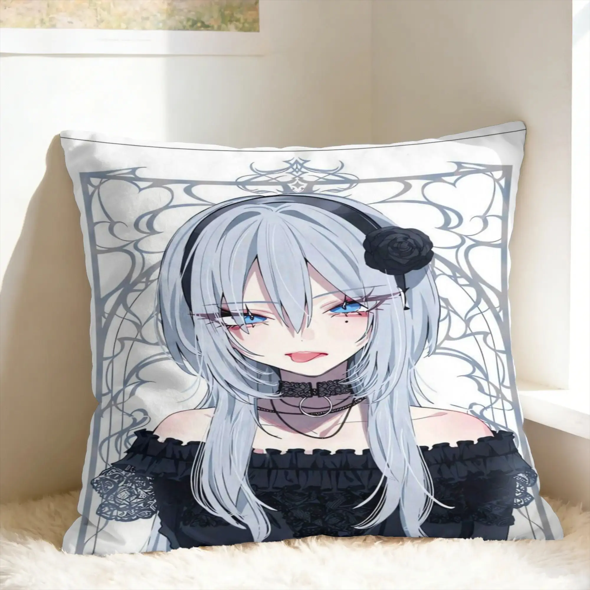 Haimiya Senpai Wa Kowakute Kawaii Manga Pillow Case  Custom Pillow Cover Fashion Pillowcases For Wedding Party Home Decor