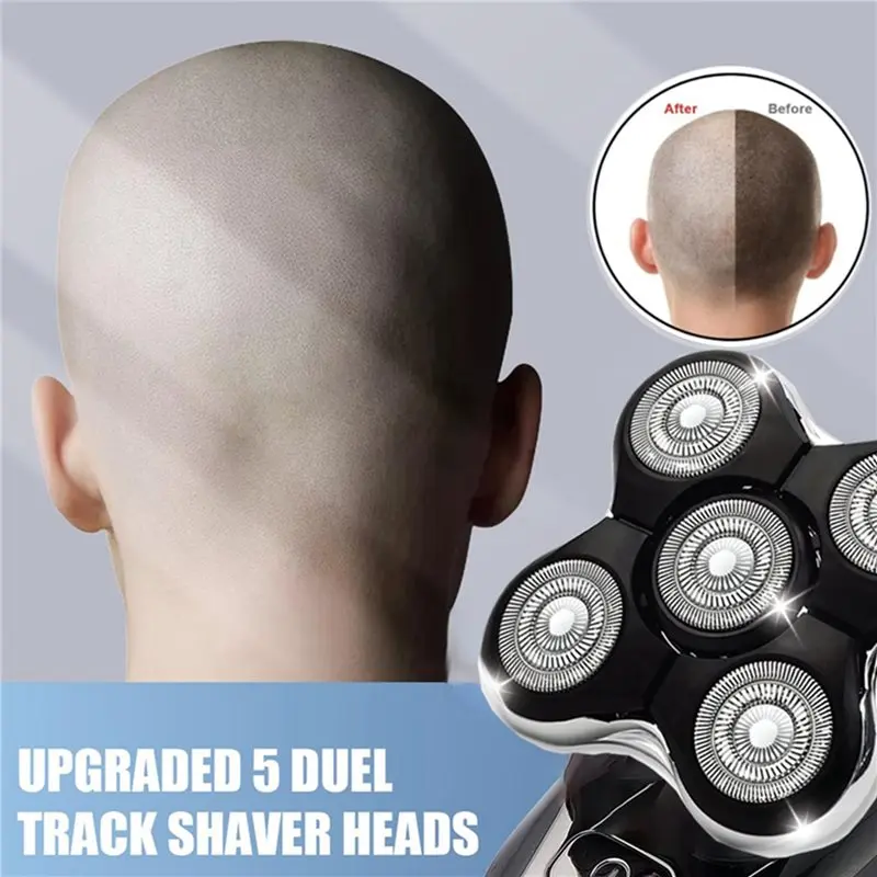 ABIT 4X Shaver Replacement Head Fit For Remington Balder Pro Head Shaver XR7000,XR1500,XR1501 Electric Razor For Bald Men