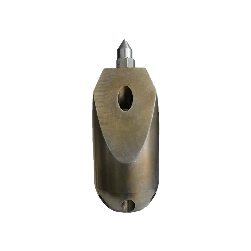 0.6Kg Wear Resistant Puncture Water Rat Nozzle High Pressure Dredging Head For Sewage Suction Truck Sewer Blockage Cleaning