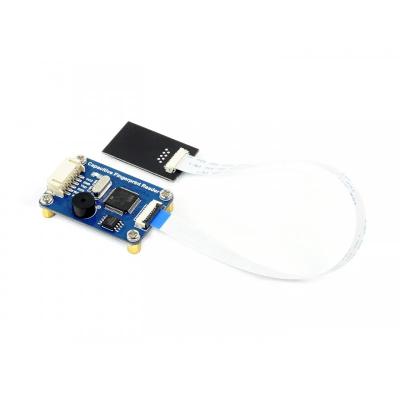 Raspberry Pi Capacitive Fingerprint Reader,Commercial fingerprinting algorithm,semiconductor sensor,for Arduino/STM32-Waveshare