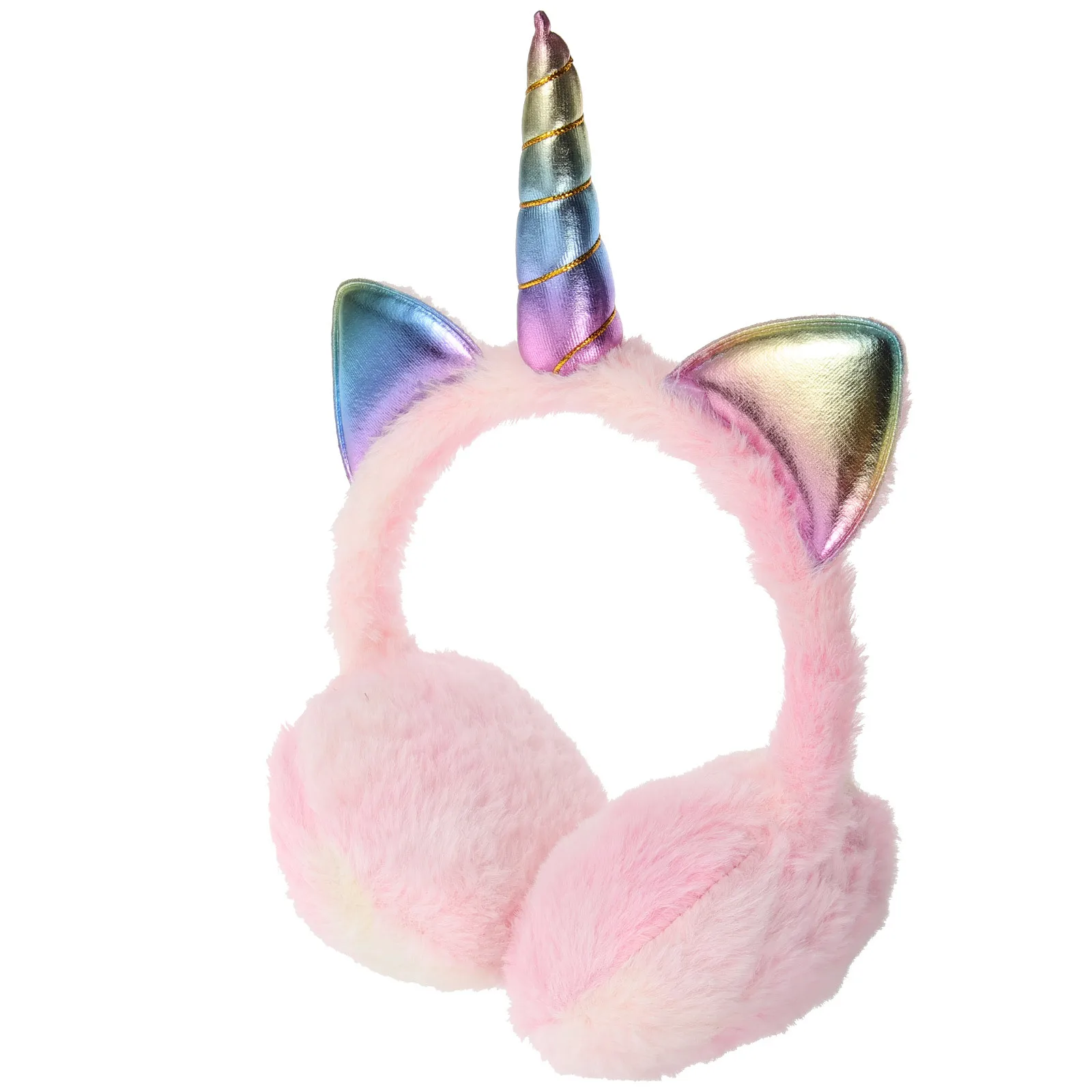 عصابة رأس لطيفة لعصابة الرأس الشتوية على شكل وحيد القرن، غطاء أذن ناعم ومريح مناسب للأنشطة الخارجية، غطاء أذن شتوي لطيف #6