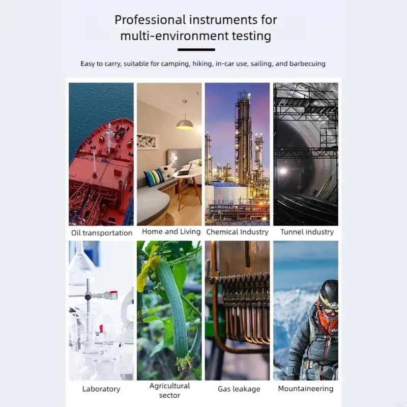 محللات الهواء للكشف عن ثاني أكسيد الكربون الارتفاع الضغط الجوي قياس درجة الحرارة والرطوبة التخييم التنزه السلامة 896C