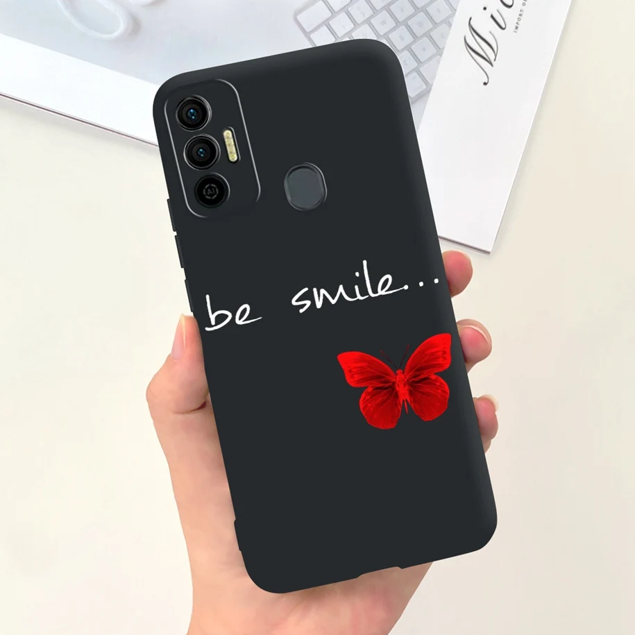 For Tecno Spark 7 KF6 Case For Tecno Spark 7 Pro 7P Spark7 Phone Cover Cute Astronaut Silicone Funda For Tecno Spark7 Pro Bumper