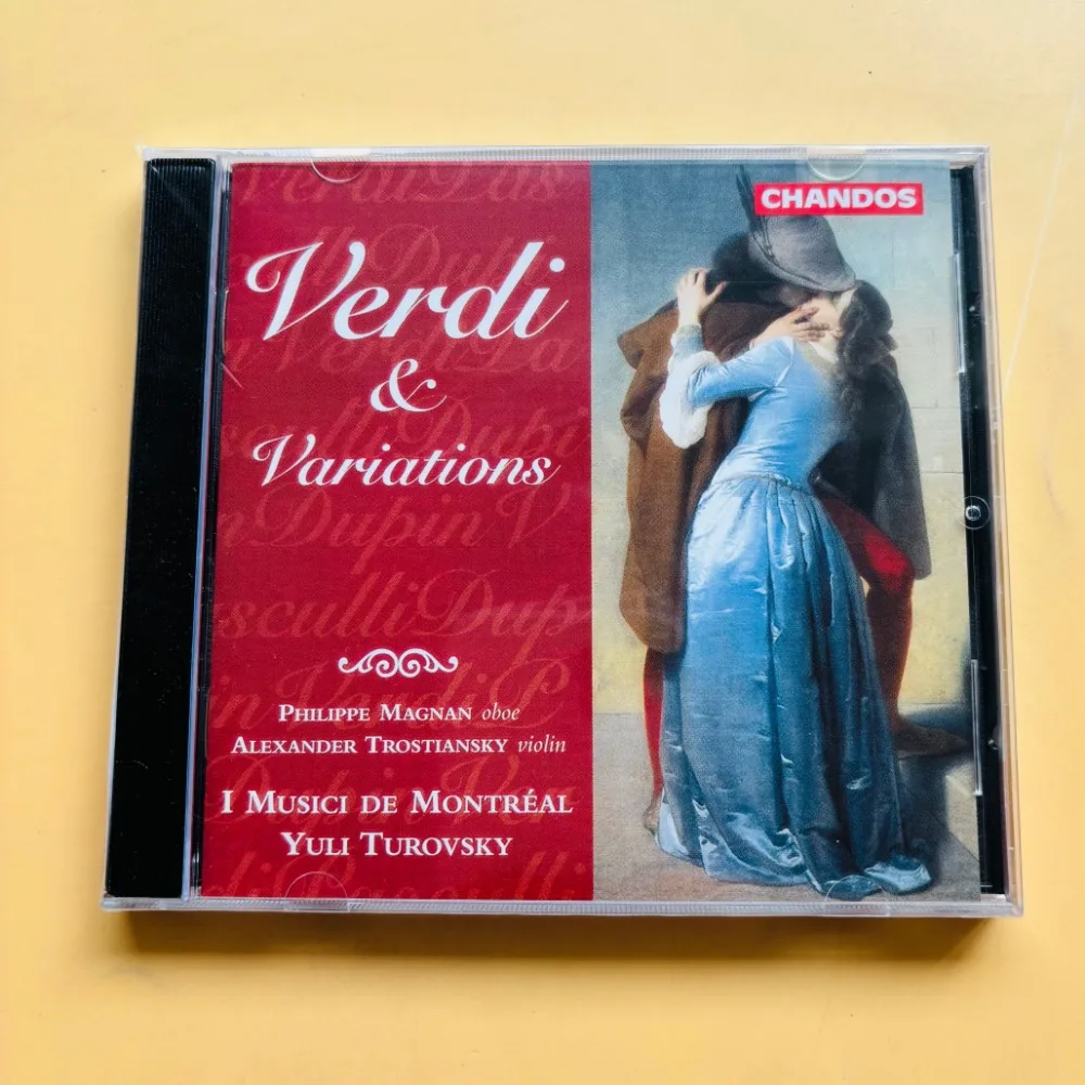 Verdi La Traviata Fantasia Violin CHANDOS Audiophile Classical CD Famous Violin Showpiece Recording Brand New Sealed In Stock