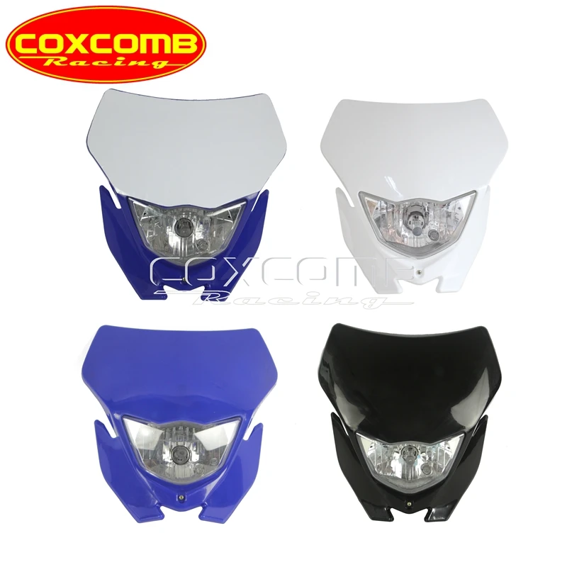 Motocross Dual Sport MX Enduro Headlight Head Light Front Running Lights For Yamaha WR250R 250X 250F 450F YZ 85 125 250 350 450