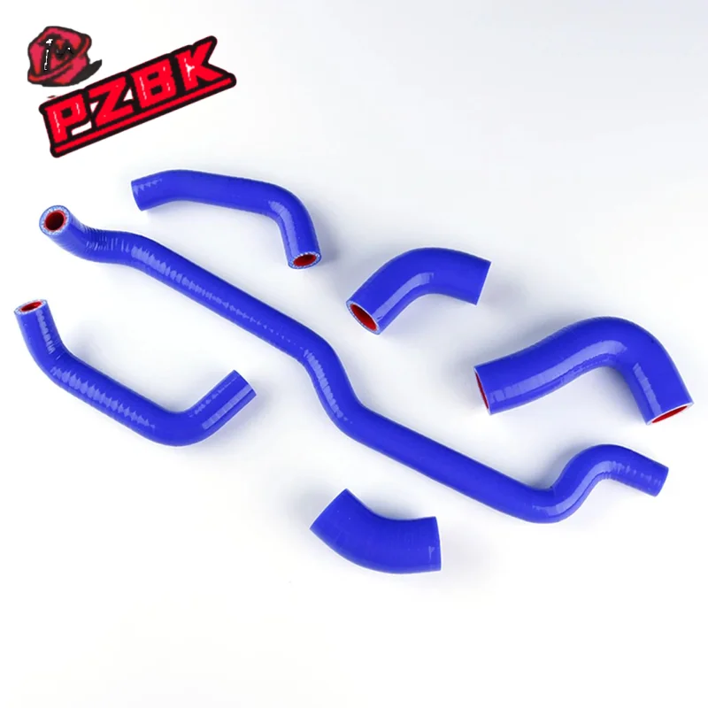 

6PCS For Kawasaki Vulcan 900 VN900 VN 900 2007 2008 2009 Motorcycle Silicone Radiator Coolant Hose Pipe Kit