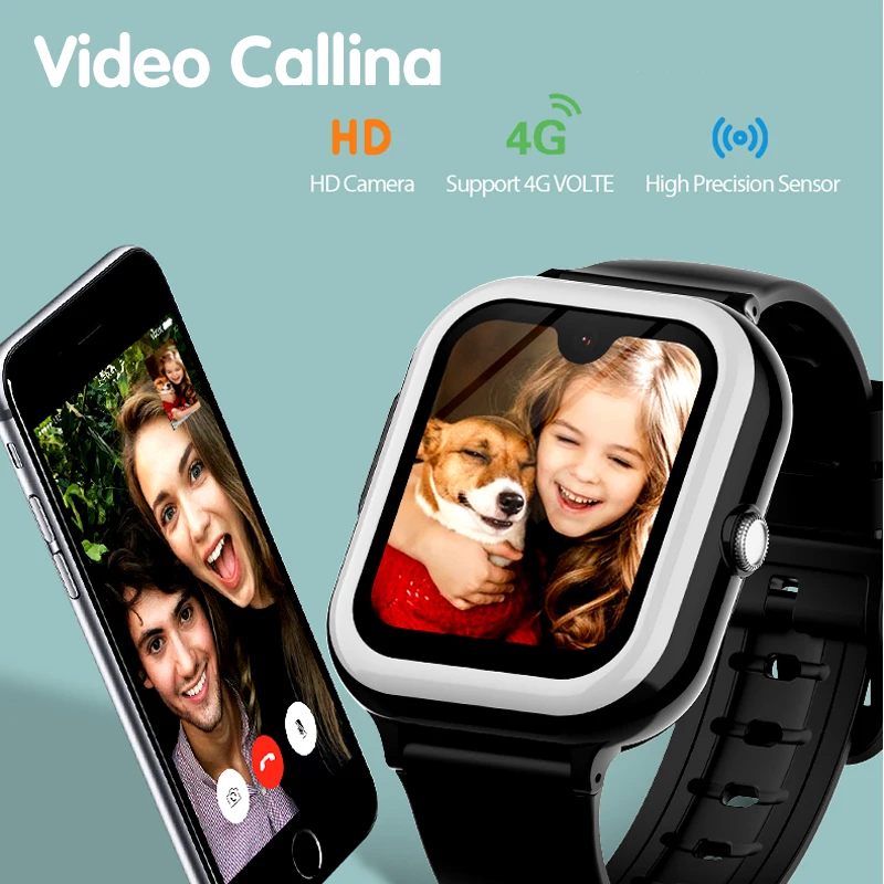Wonlex-Smart Watch Phone para crianças, GPS, WIFI, localização, videochamada, monitor remoto, trilha SOS, KT31, 4G, 1GB + 8GB, Smartwatch infantil
