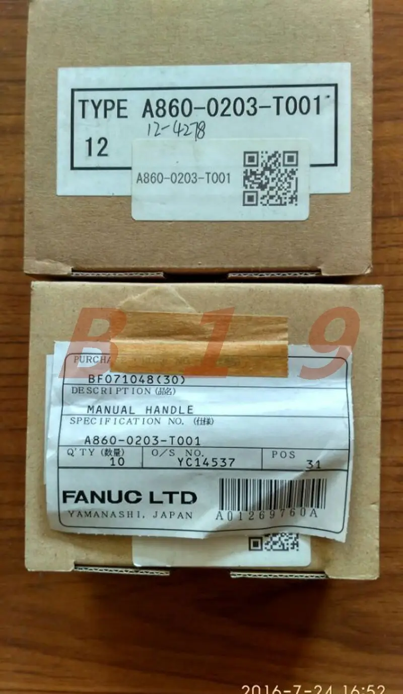 ONE NEW- Fanuc A860-0203-T001 Manual Pulse Generator