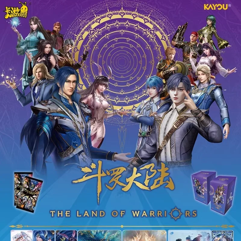 

Genuine In Stock KAYOU Douluo Continent Series Animation Collection Cards Eternal Edition Vol. 1 High Quality Girl Birthday Gift