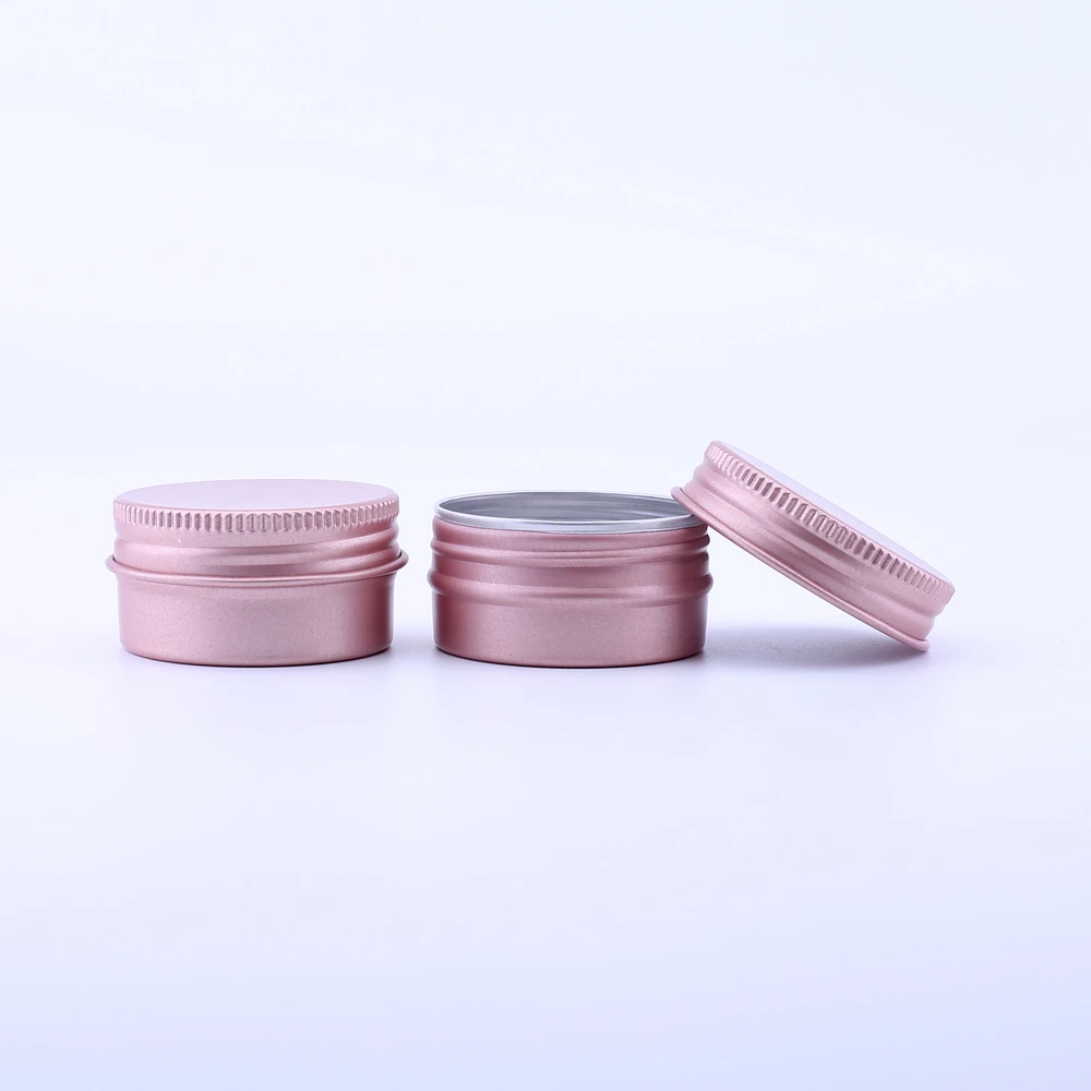 

300pcs 15g 30g 50g Aluminum Tin Jar for Cream Balm Nail Candle Cosmetic Container Refillable Bottle Tea Cans Metal Candle Jars