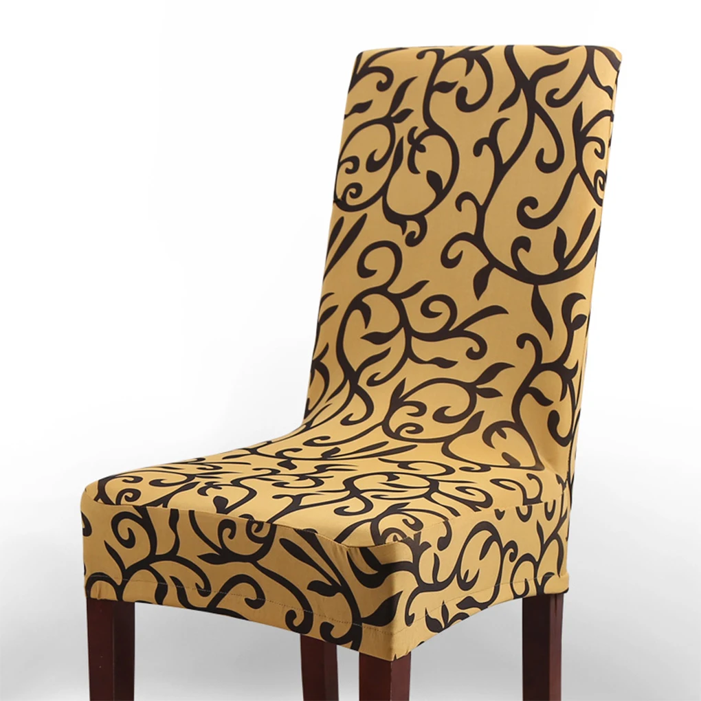 5pcs Polyester Soft And Stretchable Providing Comfortable Dining Experience Suitable For Chair Size