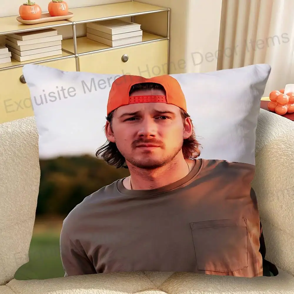 M-Morgan W-Wallen Been By Now Pillow Cases for Bedroom Living Room Sofa Home Decor Polyester Cushion Cover with Zipper