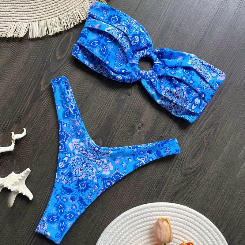 New Sexy Bikinis 2025 Swimsuits Women's Swimwear Push Up For Beach Swimming Wear Bathing Suits Brazilian Bikini Set Pool Bather