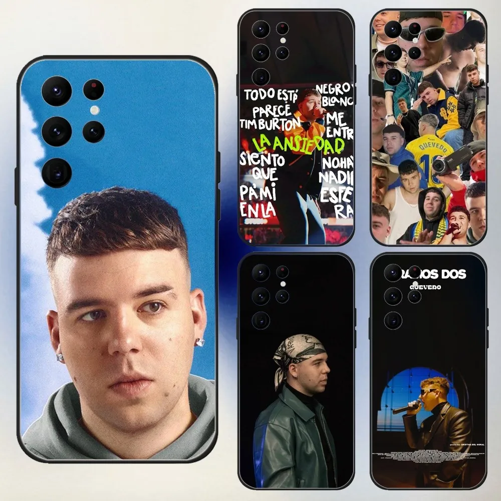 

Rapper Q-Quevedo Phone Case For Samsung S24,23,22,30,21,10,9,Ultra,Plus,Lite,FE,5G Black Soft Case