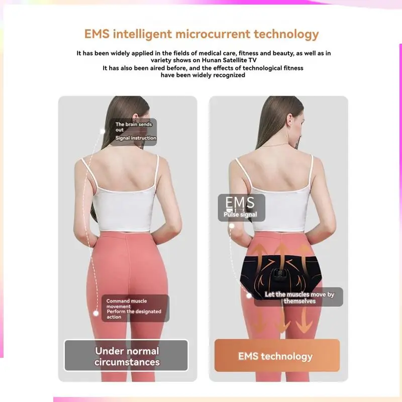 

B26B Hips Trainer Butt Muscle Stimulator Fitness Weight Loss Buttocks Lifting USB Rechargable Muscle Toner