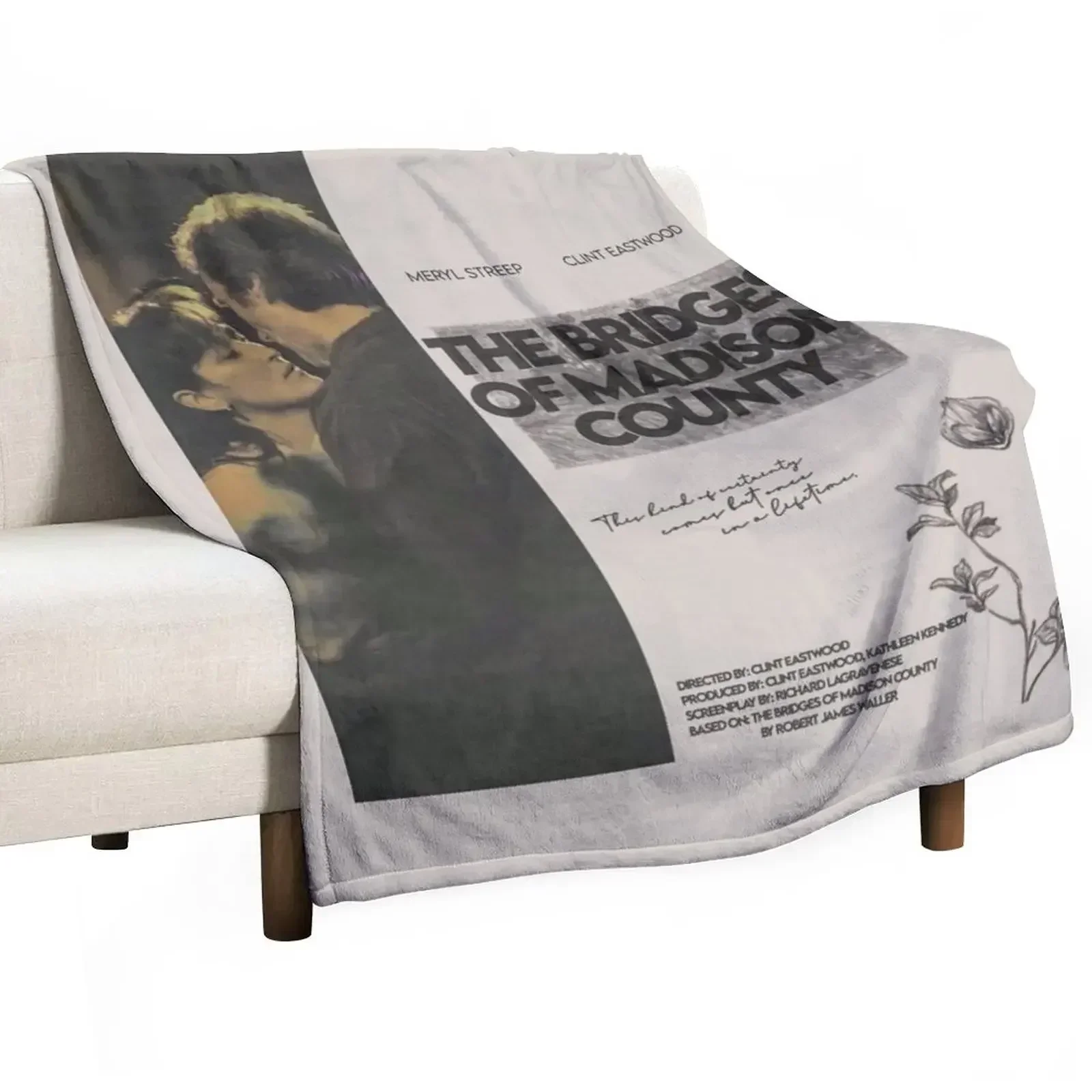 

Bridges of Madison County Throw Blanket manga Travel Blankets