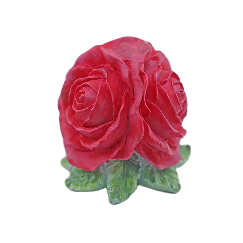3D Rose Flower Sili…