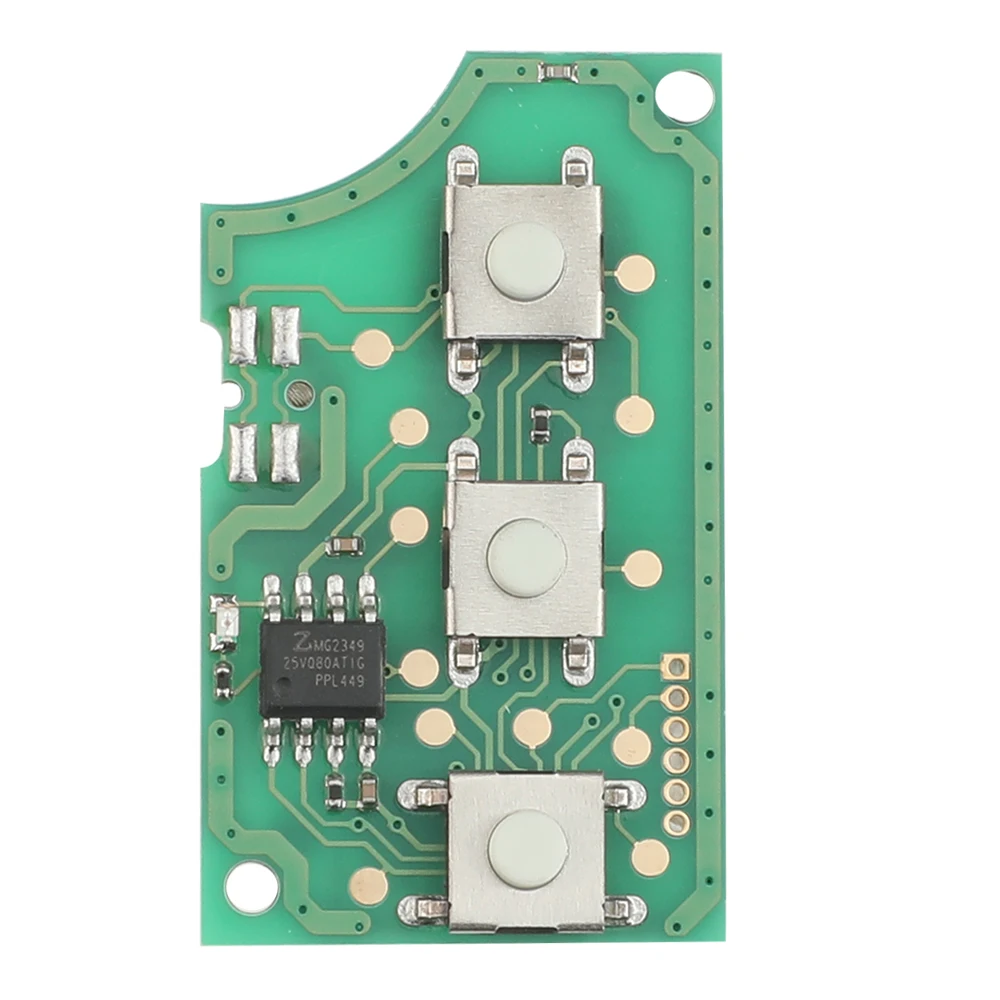 Jingyuqin FCCID:2E0959753A 434Mhz ID48 Chip Remote Reverse DIY Key for VW/VOLKSWAGEN Crafter 3Buttons Fob Control Replacement view 6