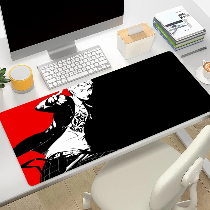 Persona 5 Mouse Pad Gaming Laptops Keyboard Mat Deskmat Accessories Desk Protector PC carpet Haru Okumura Mousepads Non-Slip XXL