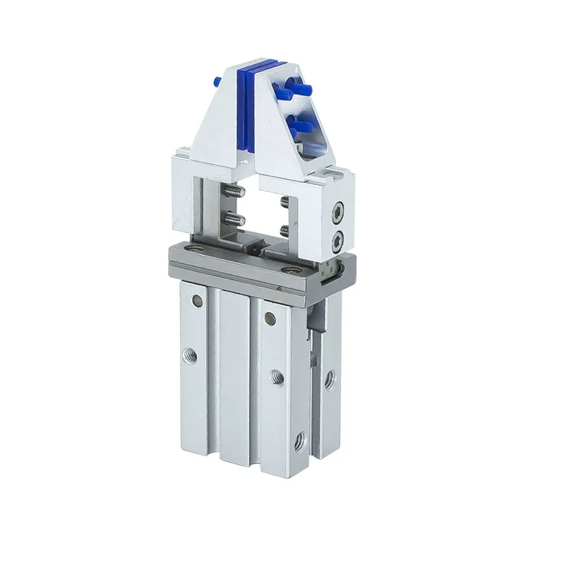 

Манипулятор, пневматический палец, цилиндр, регулируемая губка MHZL2-16/20D, параллельный зажим, внутренний опорный зажим, приспособление