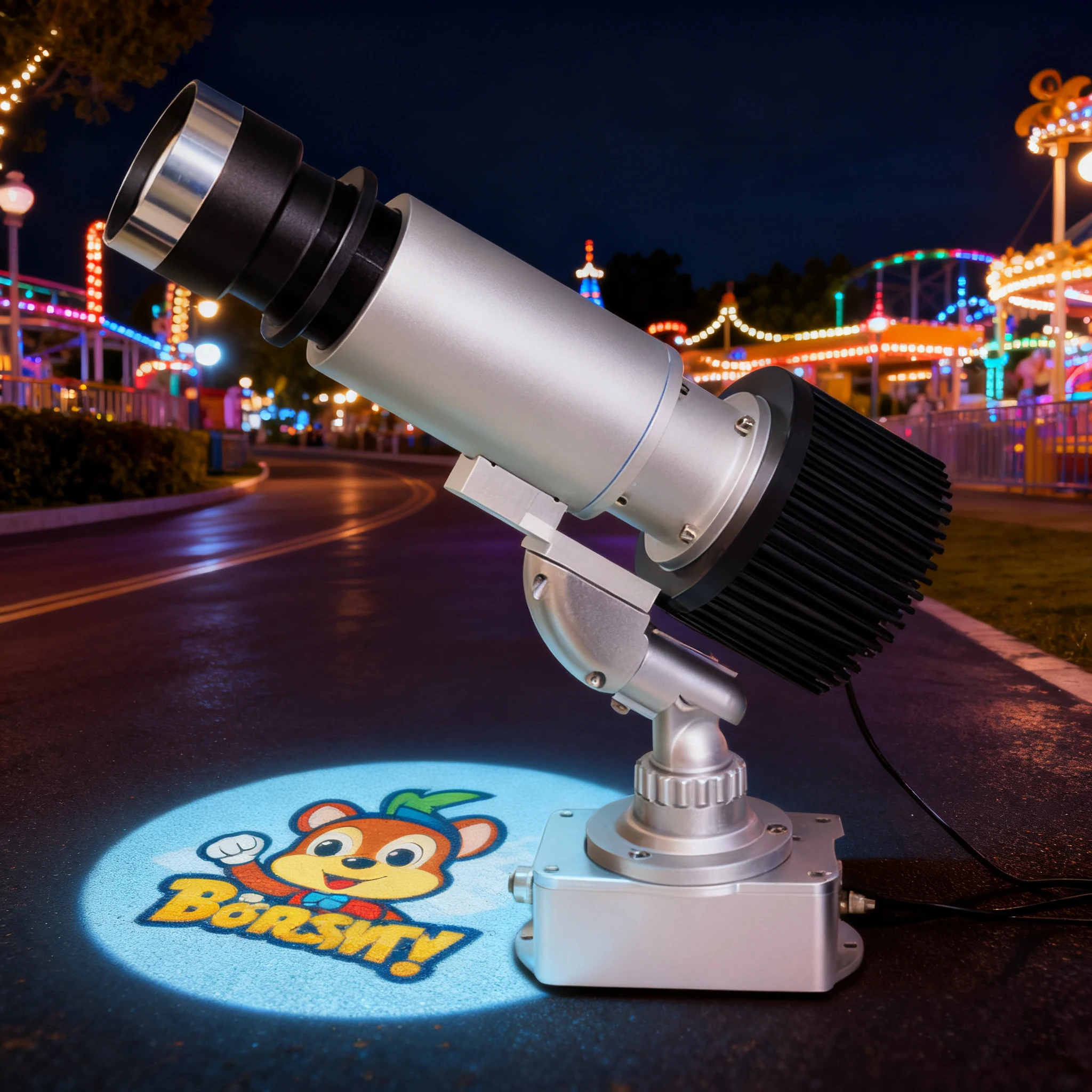 ضوء عرض بنمط مخصص مقاوم للماء بقدرة 30 وات - جهاز عرض بشعار خارجي قابل للتعديل للمتجر والحديقة وديكور الأحداث | سطوع عالية #4