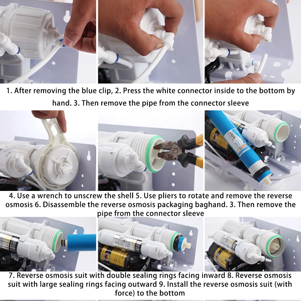 Filter Core Reverse Membrane Home Supplies Handily Install Long-lasting