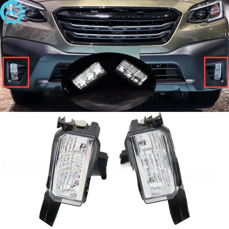 

For 2020-2022 Subaru Outback frontLED daytime running lights, fog lights, front bumper bar lights