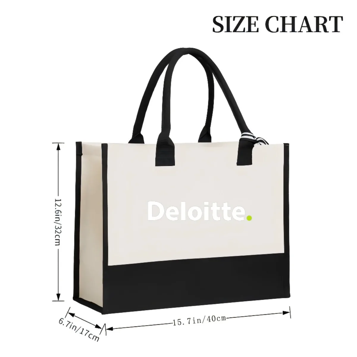 Deloitte 2026 وصول جديد موضة عملية واسعة قابلة لإعادة الاستخدام حمل حقيبة نمط طباعة 2 لهجة الثقيلة حقيبة كتف كبيرة ل Al