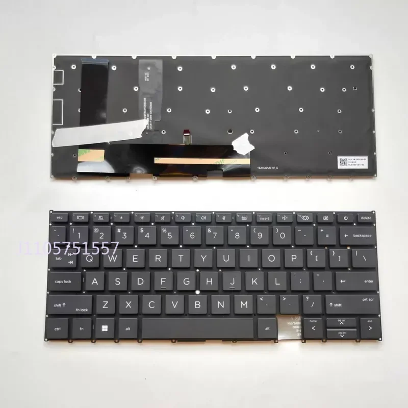 Клавиатура для HP EliteBook X360 1030 G7 1030 G8 для США, Испании, Великобритании, Франции