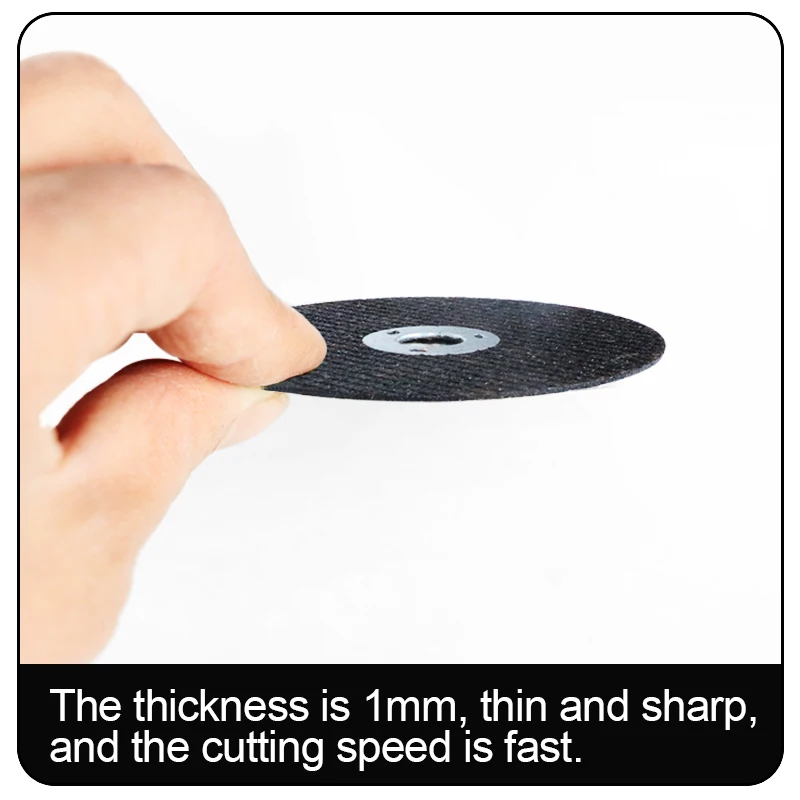 10pc/25pcs 2 "Roues de Coupe En Métal En Acier Inoxydable Disques De Coupe 50x10mm Rabat Ponçage Disques