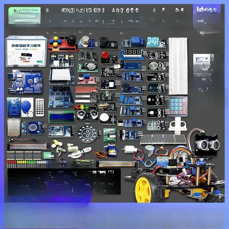 

Development board, smart car mixly graphical scratch