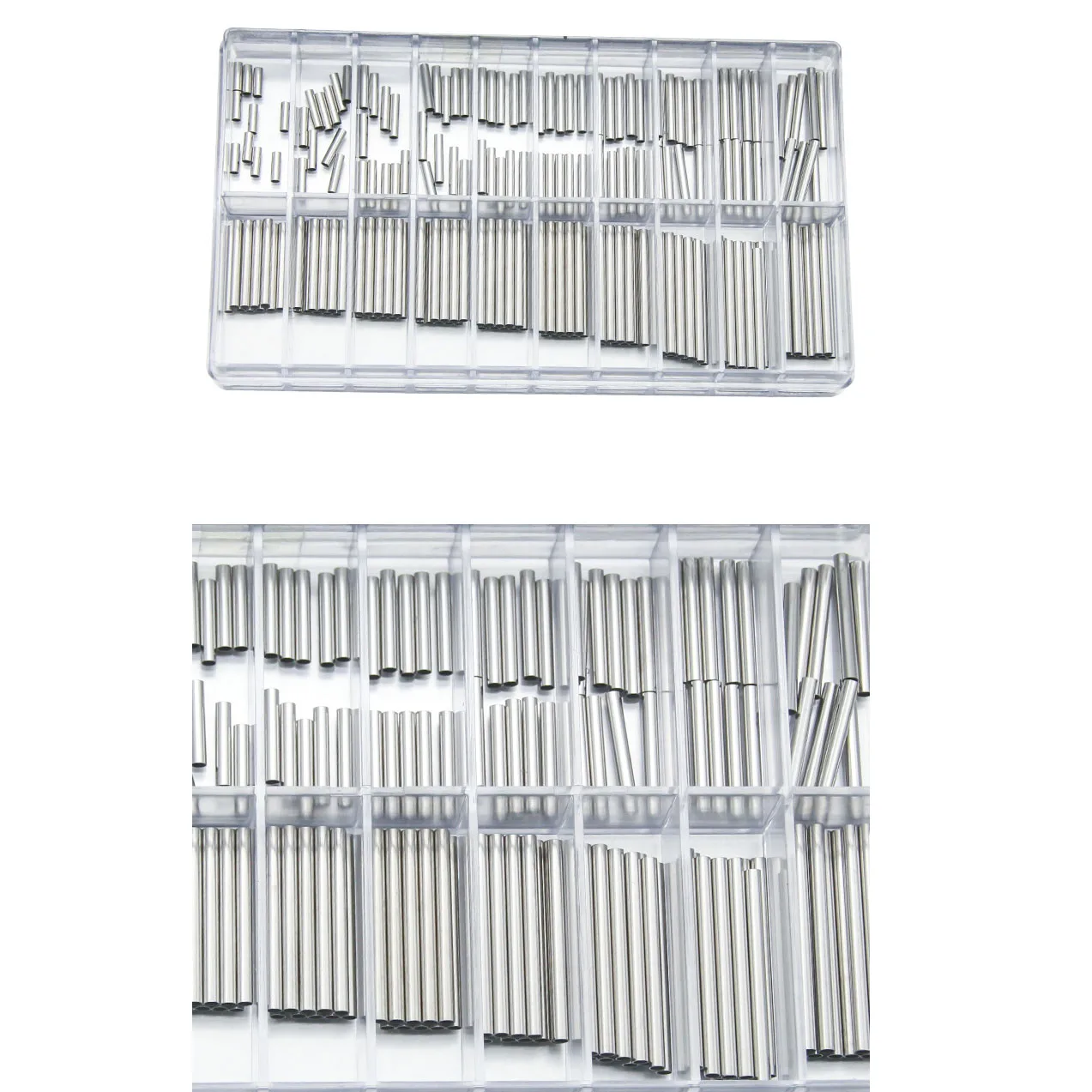 120PCS 6-26mm Watch Band Pins Bars Stainless Steel Sleeve Pipe Prevent Strap Interface Breakage Protective Tube Inner DIA 1.6mm