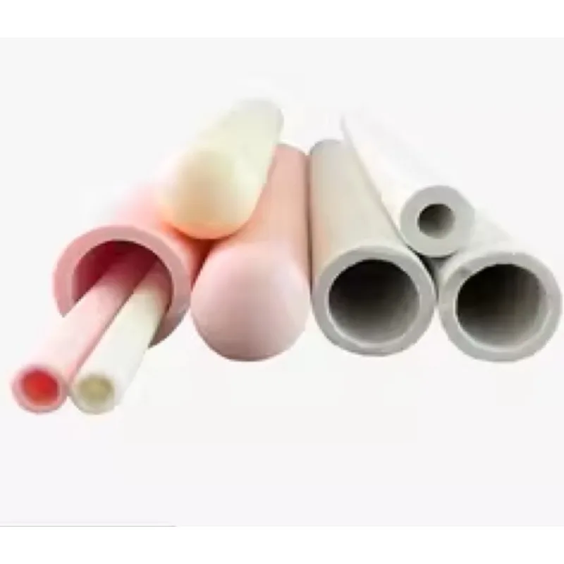 99% الألومينا أنبوب سيراميك مغلق الحرارية كم ارتفاع درجة الحرارة 1600C لمختبر الفرن #3