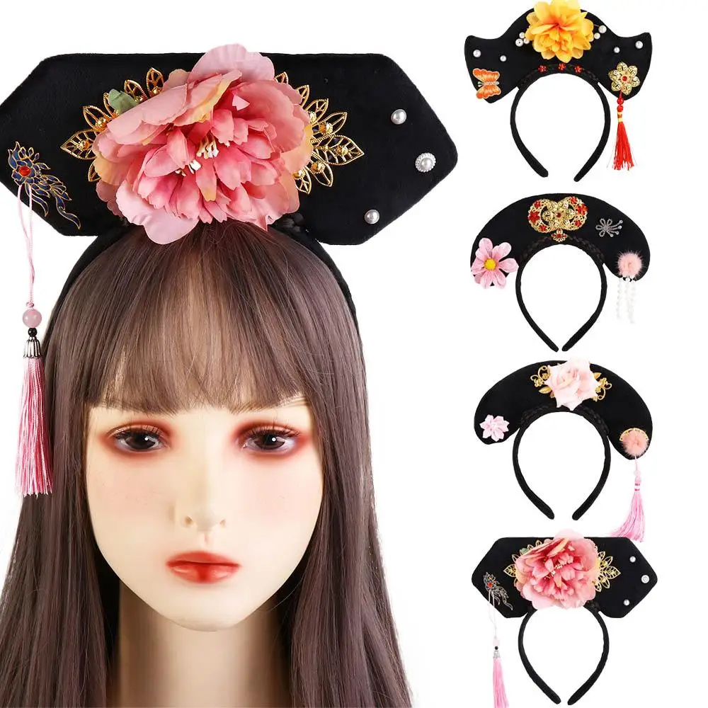 

Chinese Antique Headdress Bow Hanfu Headdress Antique Headband Ancient Style Headwear Chinese Style Headwear Hanfu Hair Hoop