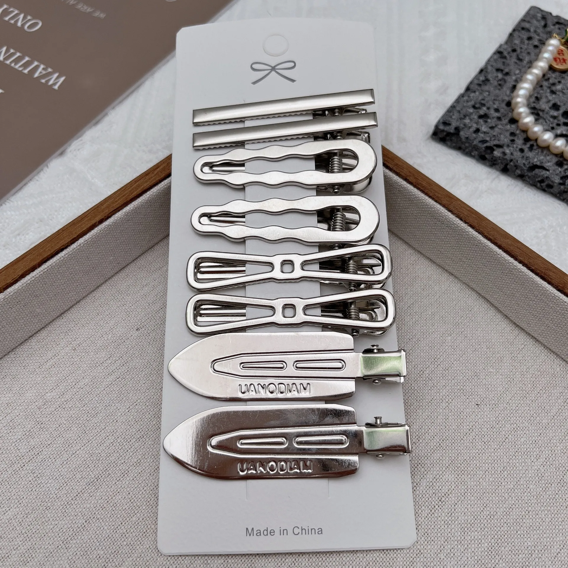 Frauen Metall Y2K Haar Clips Exquisite Entenschnabel Clip Mädchen Haarnadeln Seitlichem Pony Haarspangen Haarspange Mädchen Mode Haar Zubehör
